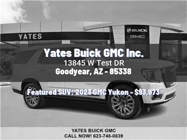 Yates Buick GMC Inc.