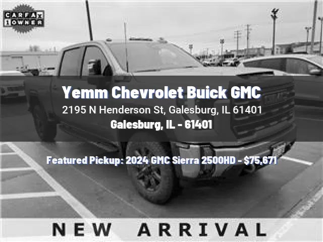 Yemm Chevrolet Buick GMC