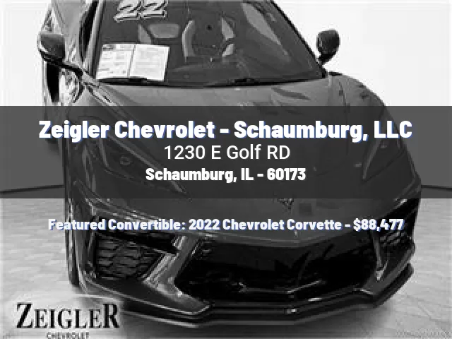 Zeigler Chevrolet - Schaumburg, LLC