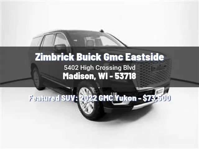 Zimbrick Buick Gmc Eastside