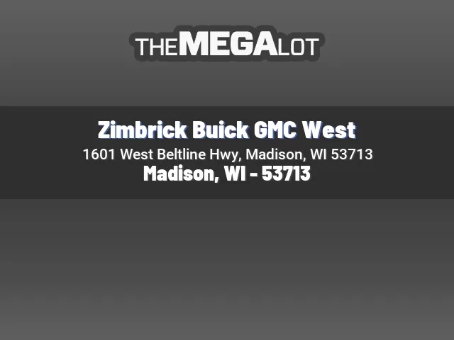 Zimbrick Buick GMC West