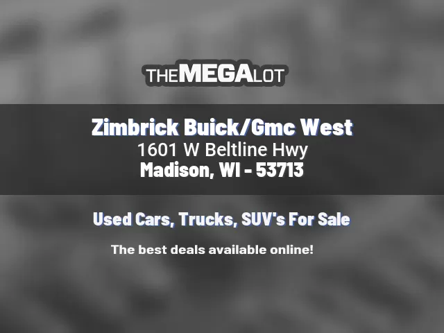 Zimbrick Buick/Gmc West